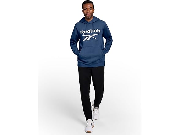 Reebok Cotton Fleece Hooded Sweatshirt