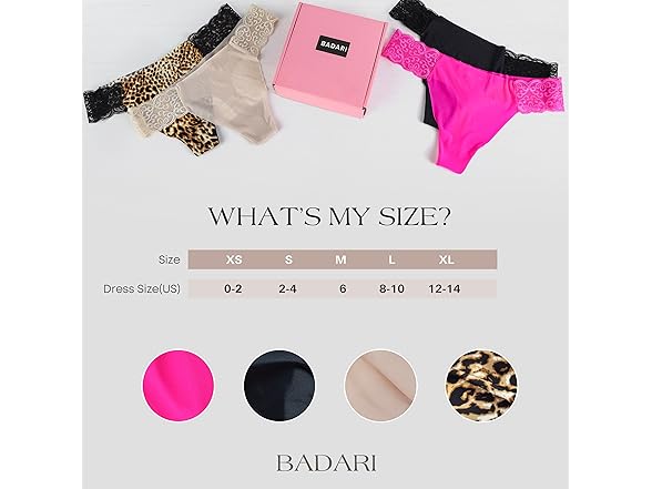 BADARI Seamless Athletic Thongs