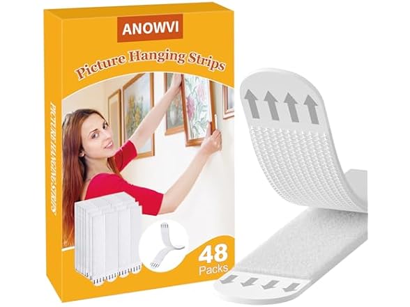 ANOWVI Picture Hanging Strips