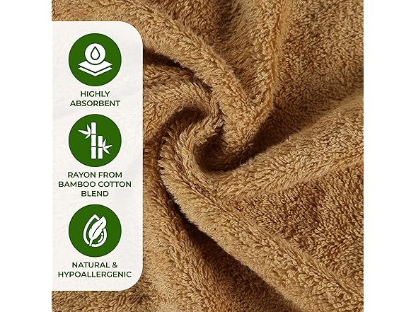 Superior SERA Rayon from Bamboo Blend Towel Set