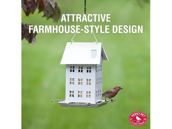 Perky-Pet WFH001 Farmhouse Bird Feeder -