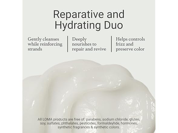 Shampoo, 12 oz & LOMA Nourishi