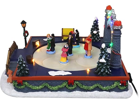Ballroom Dance Christmas Village Tabletop