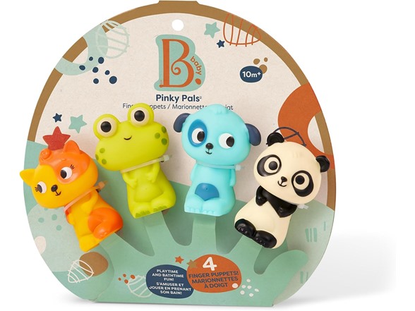 B. toys – 4 Finger Puppets – Animal Finger Puppet