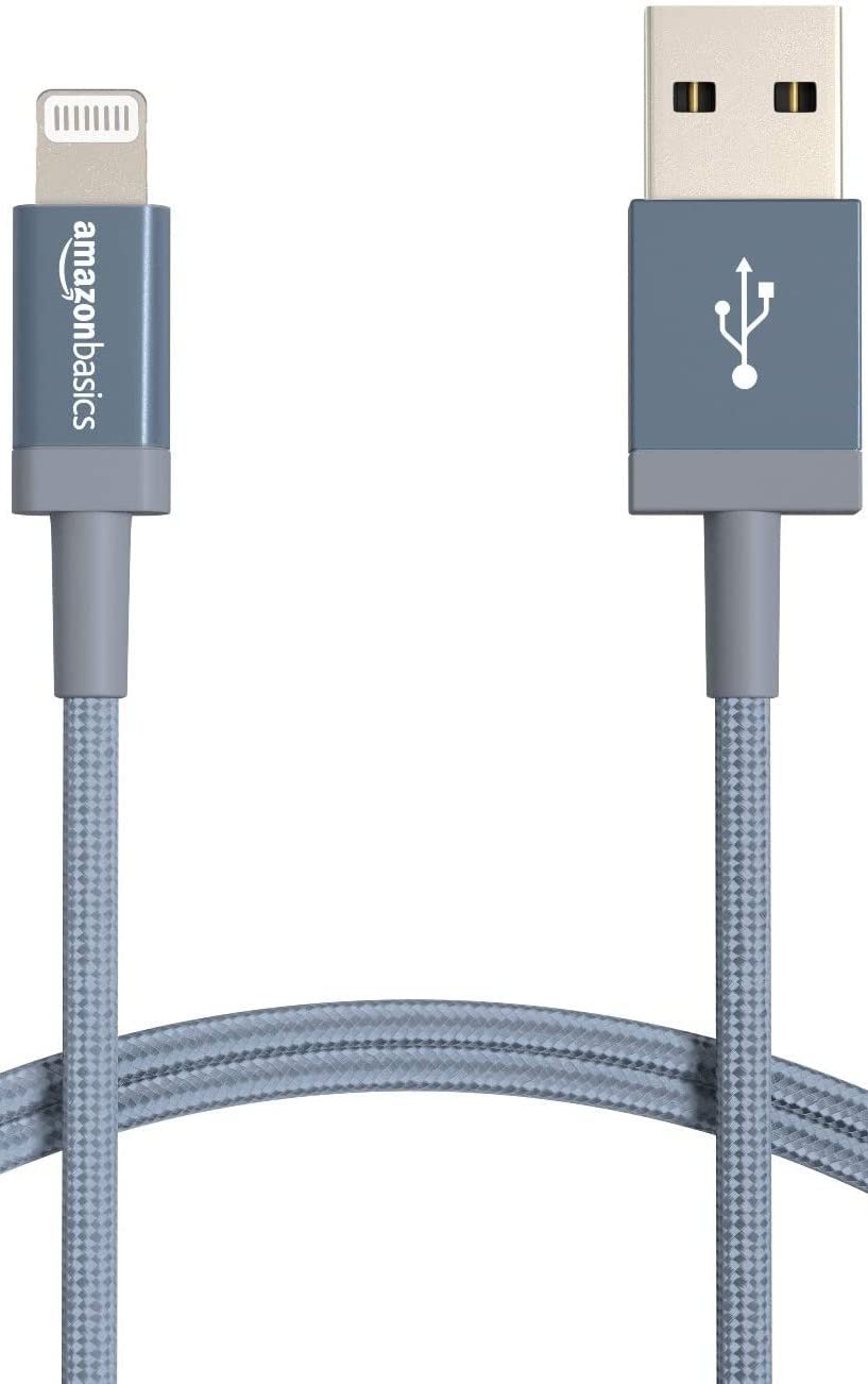 AmazonBasics 6FT Nylon USB-A to Lightning Charging Cable - Gallery 9