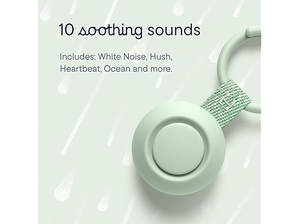 Hatch Go Portable Sound Machine (Mint)