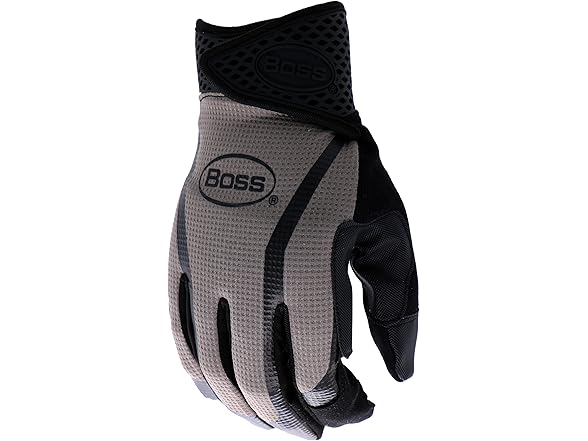 BOSS B52051 Utility Synthetic Leather Work Gloves