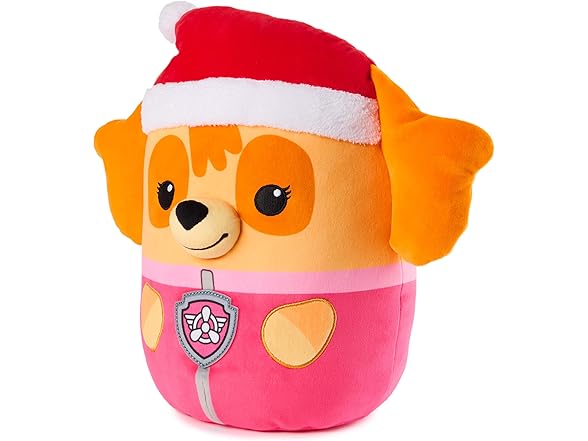 PAW Patrol Winter Holiday Skye Squish Plush
