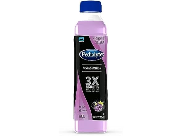 Pedialyte Electrolyte Solution, Grape