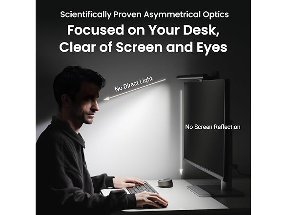 BenQ ScreenBar Halo 2 Monitor Light Bar