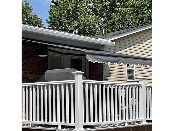 ALEKO Patio Awning Fabric Replacement | 6.5x5 Feet