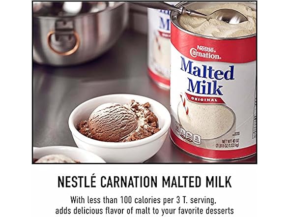 Carnation Malted Milk, Dry Shelf Stable