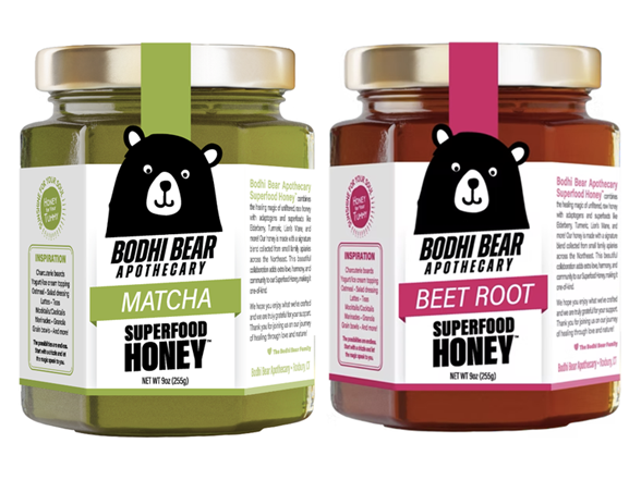 (2pk) Bodhi Bear Honey - Summer