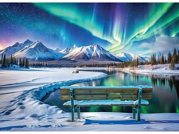 Aurora Borealis, Yukon 1000 Piece Puzzle