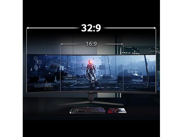 acer 49 Inch 1800R Curved Gaming Monitor