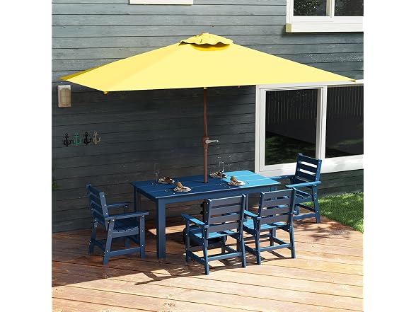 GREENVINES 6.5x10 FT Outdoor-Patio-Umbrella