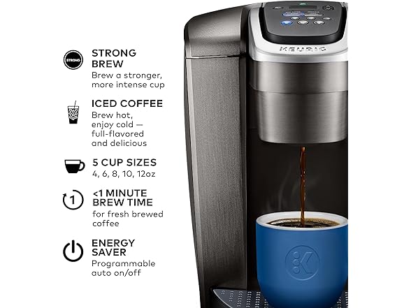 Keurig K-Elite Single Serve K-Cup Pod Coffee Maker
