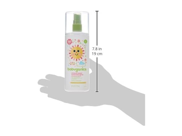 Babyganics Sunscreen Spray 50 SPF, 6oz