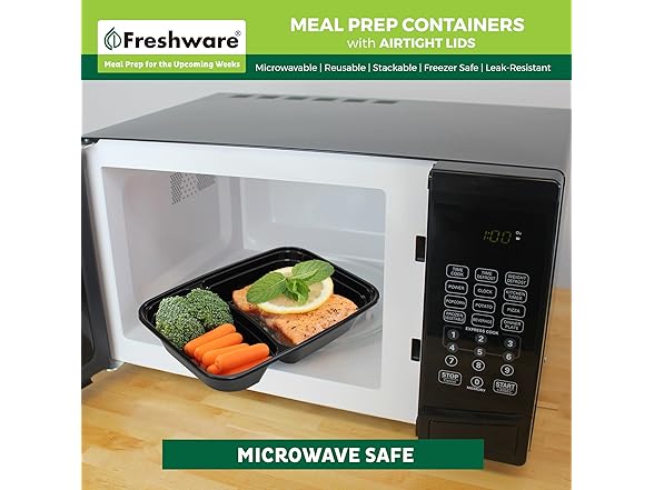 Freshware Meal Prep Containers [50 Pack]