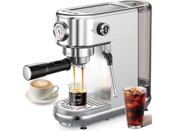 Espresso Machine with Milk Frother