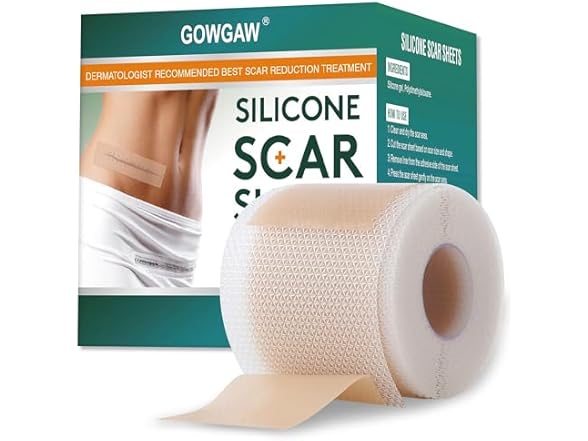 Gowgaw Medical Grade Silicone Scar Sheets