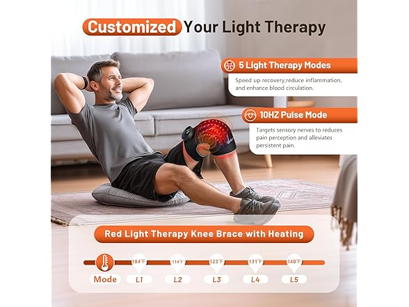 Red Light Therapy Knee Brace