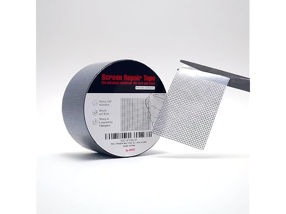 by.RHO 2"x105" Screen Repair Kit Tape,