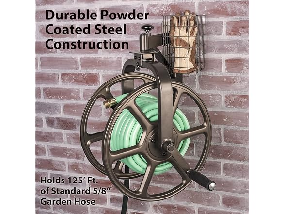 Liberty Garden Multi-Directional Garden Hose Reel