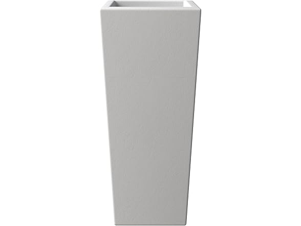 LeisureMod OP36W Orna Planter White