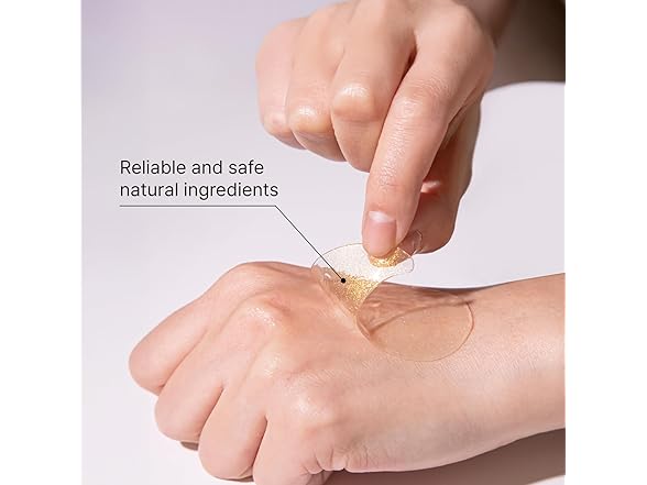 FARMSTAY Black Pearl and Gold Hydrogel Eye Patch 