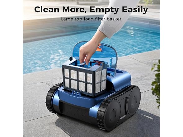 XIVORA W0795 Cordless Robotic Pool Cleaner3