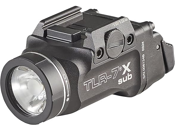 StreamLight 500 Lumens TLR-7 Sub Tactical Weapon Light Black