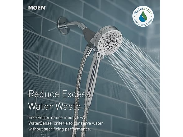 Moen 26100EPBL Engage Magnetix 3.5" Six-Function Showerhead
