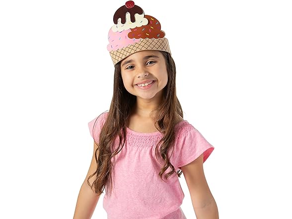 Fun Express Ice Cream Headband Craft Kit - Ma