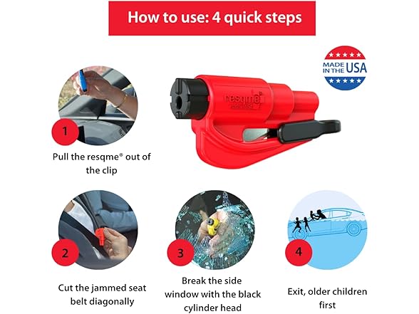 RESQME Accessory Pack The Original Emergency Keychain