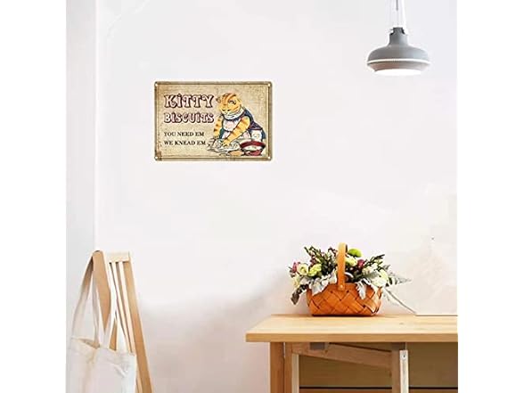 Jicht Funny Kitchen Retro Metal Tin Sign