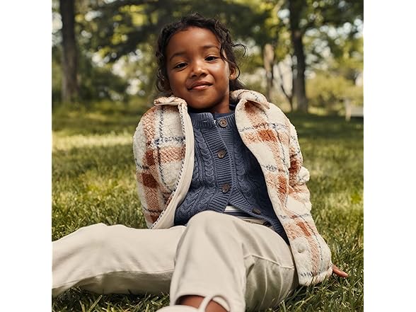 Sherpa Overshirt (6M - 4T) | Your Color Choice