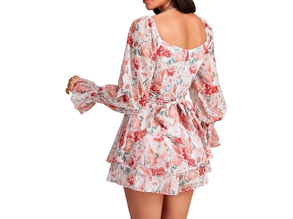 Lyaner Women (S) Off Shoulder Long Sleeve Jumpsuit