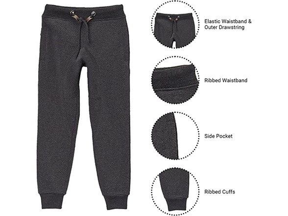 Boys Fleece-Lined Jogger Sweatpants