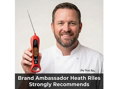 $12.99, Was $26.99, 51% Off! NIUTA Meat Thermometer, Red dealfomo