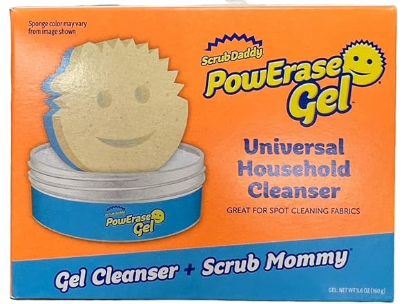 Scrub Daddy Power Erase Gel with Scrub Mommy Sponge
