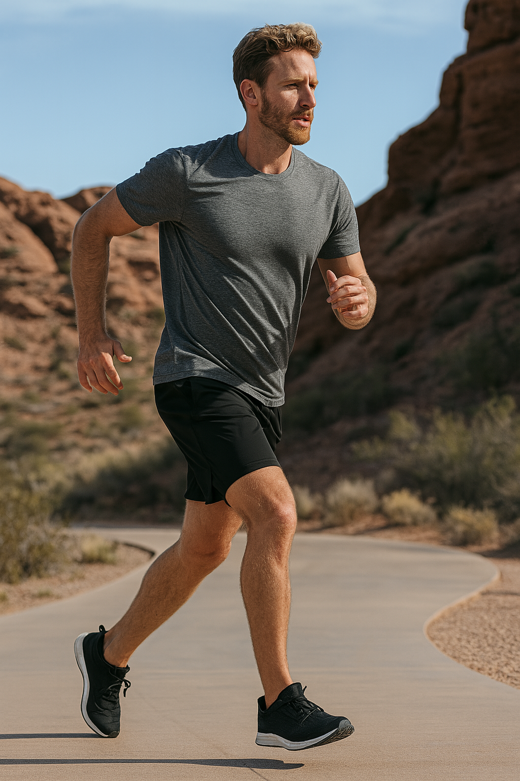 3Pk Mens 2-in-1 Quick Dry Shorts w/Liner - Gallery 20