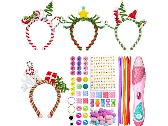 Girls Hair Braiding Vanity Set