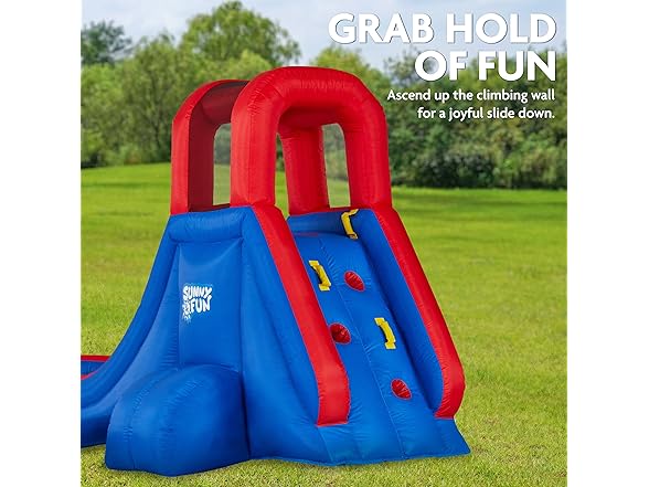 Sunny & Fun Inflatable Single Ring Water Slide Park - Your Choice