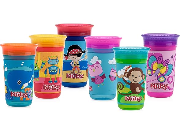 Nuby 360 Degree Easy Sip 3D Grip Wonder Cup