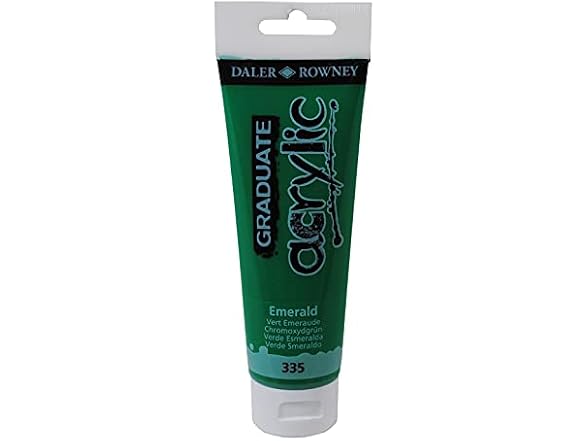 Daler Rowney Graduate Acrylic 120ml Emerald