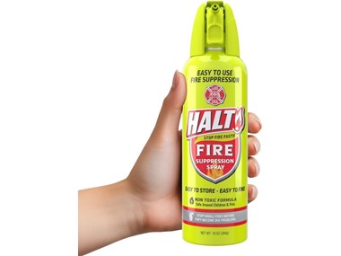 $19.99, Was $29.99, 33% Off! HALT! 10oz Fire Safety Spray Choose 1,2 or 4pk dealfomo
