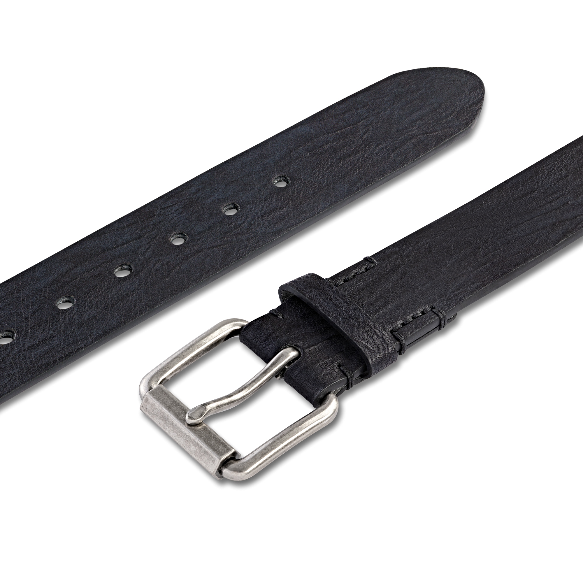 G.B. Rugged Leather Casual Belt - Gallery 15