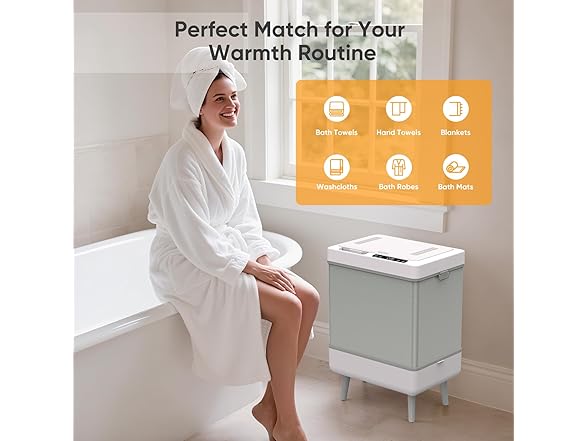 Hot Towel Warmer Bucket for Bathroom