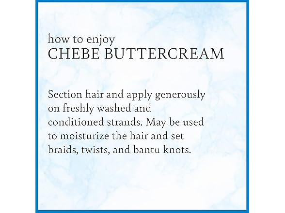 Camille Rose Black Castor Oil & Chebe Buttercream